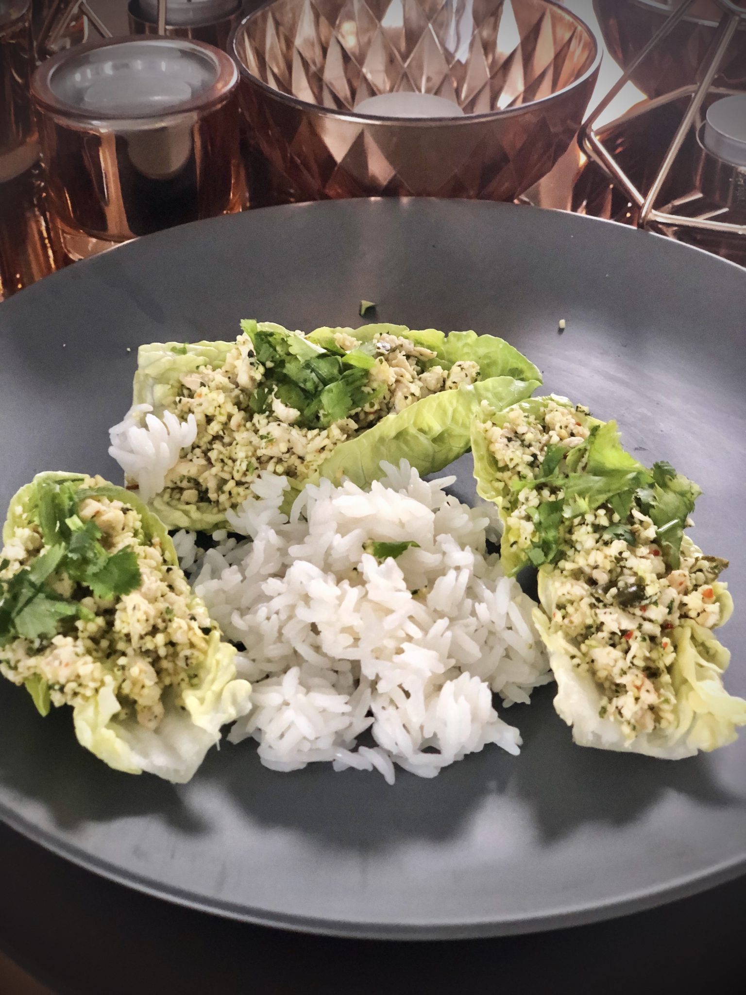 Laap Gai ein laotischer Hühnchen-/Reis Salat - Fressmoppel Laap Gai ein laotischer Hühnchen-/Reis Salat - Fressmoppel