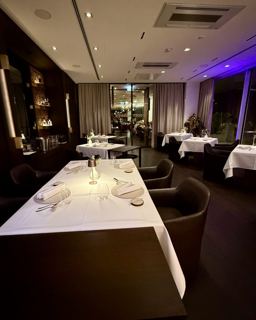 Blick ins Restaurant Gotthardt´s